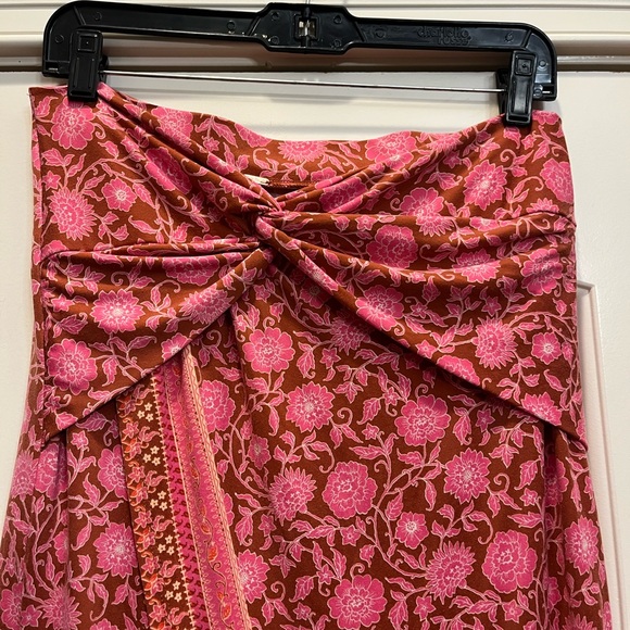 Free People Sarong It Feels Right Skirt - Picture 4 of 11